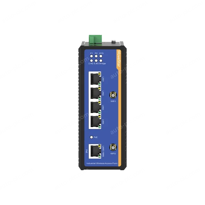 5 Ports Gigabit RJ45 Din-Rail Dual Band Wi-Fi6 Wireless Router