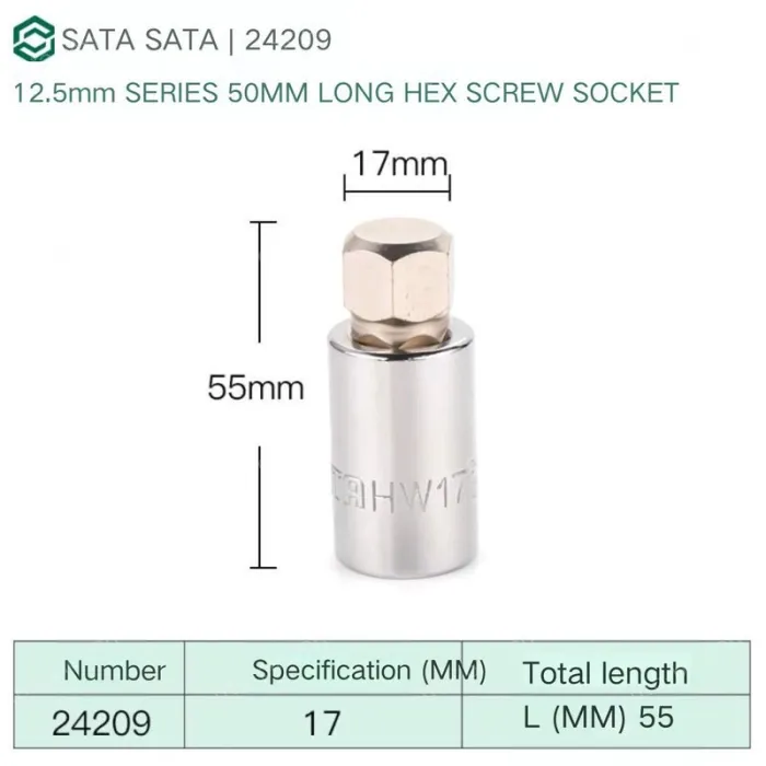 Dafei 17mm with a total length of 55mm-24209