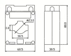 Current transformer YDBH0.66-30I-A-200/5A closed transformer
