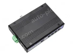 UOTEK 5-Port 100M Simple Managed Ethernet Switch
