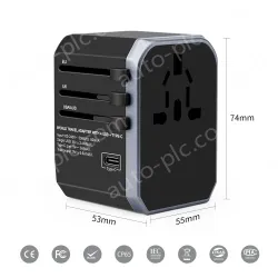 Hot sale 4USB +1 Type C travel adapter plus KRUSB-WLG3308B