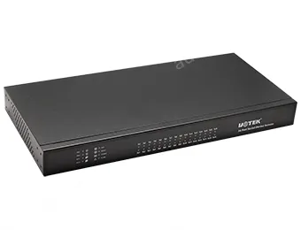 UOTEK 10/100M TCP/IP to 16 Ports RS-485/422 Serial Device Server