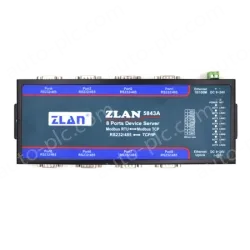 8 RS232 serial ports, 8 RS485 serial ports Serial Device Server