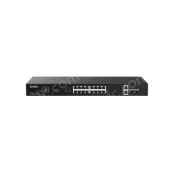 18GE+2SFP Ethernet Switch With 16-Port PoE