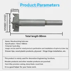 Woodworking hole opener 55mm