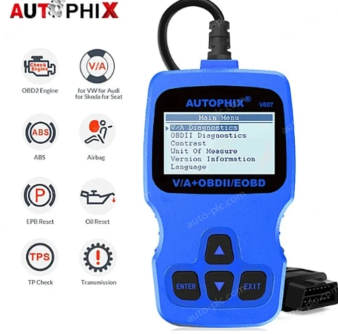 Autophix V007 Volkswagen Audi Skoda dedicated full system tester decoder