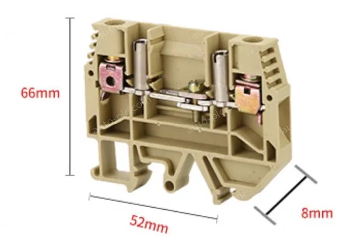 WTL6-1 Terminal Block: Experimental Wire Terminal, Din Rail Terminal, Connector Terminal, Voltage Terminal