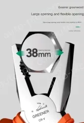 Powerful 6-inch pliers two-piece set