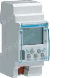 Weekly time switch 2 channels with DCF