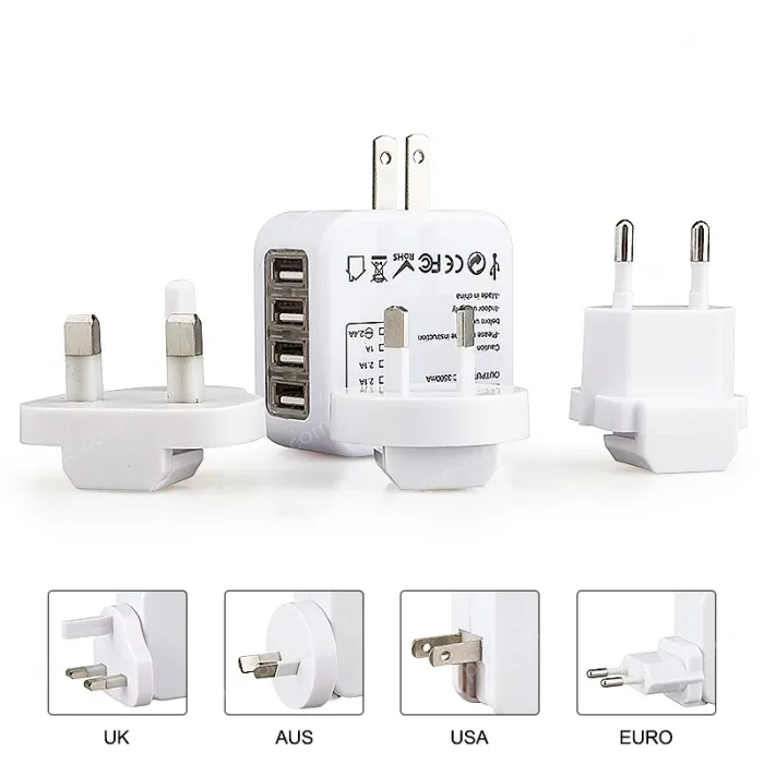 Newest pales travel adapter KRUSB-WLG3322B