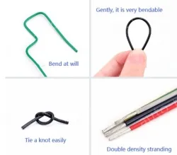 Teflon Wire Cable 6AWG Black 263 cores