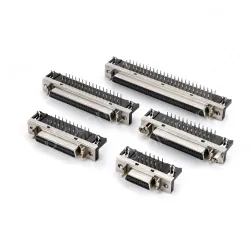 SCSI Connector Series 90 Degree PCB Board-to-Board Servo 68-PIN Headers