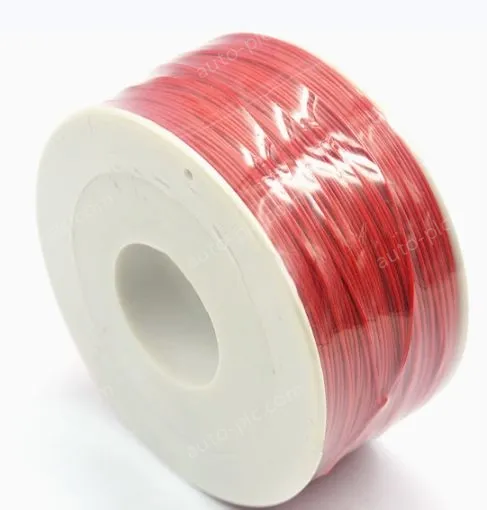 Single core copper conductor red