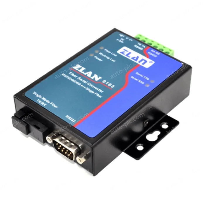 Level-type fiber-to-serial port