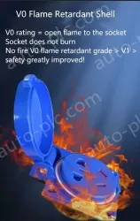 Explosion-proof cast aluminium quad 3-hole black