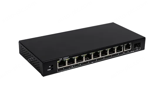 10-Port gigabit PoE switch