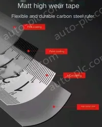 Upgraded feel: 5 meters, ruler width, 19mm-91334A