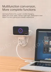 Germany France USB Wall Outlet Holder