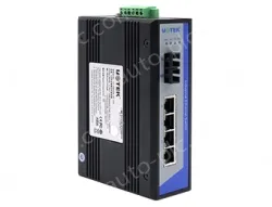 UOTEK 4-Port 100M Network Fiber Optic Transceiver