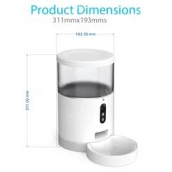 WiFi pet feeder BL4/video version