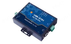 An industrial router with serial port