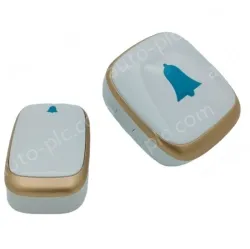 Flashing intelligent digital electronic doorbell, battery free, self generating, wireless home doorbell