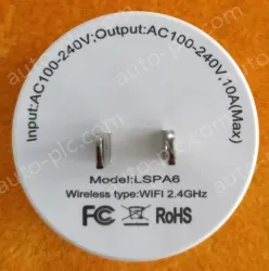 Smart socket LSPA6 small round sundial