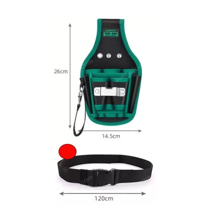 Type D: 9 slip pockets/1 lanyard/1 buckle+belt