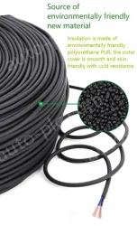 5 core 4 core 2 core sensor cable 20 AWG 3 pole