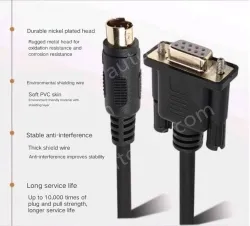 5M nickel-plated connector DVPACAB2A30 boxed + magnetic ring