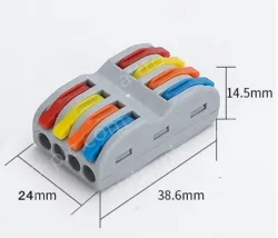 Quick terminal blocks-SPL-4 four-in four-out color model