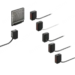 NPN output 20 to 50 mm Adjustable range Compact Photoelectric Sensor