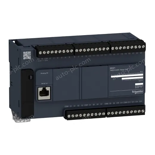 TM221C40R logic controller, Modicon M221, 40 IO, relay