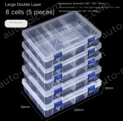 5 pieces of thickened material, 8 grids of double-layered full dismantling