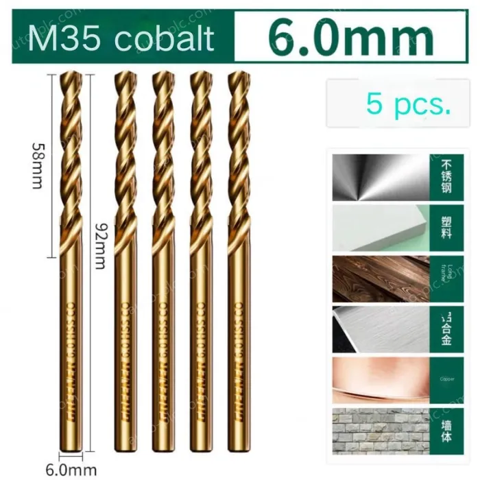 CONTAINS 6MM COBALT 5 STICKS