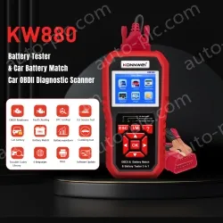 KW880 Automotive Fault Diagnosis Instrument Engine Fault Reading Fault Code Query Playback Function Testing Tools