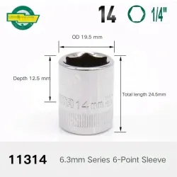 Dumbo-14mm-6.3mm series 1/4-11314